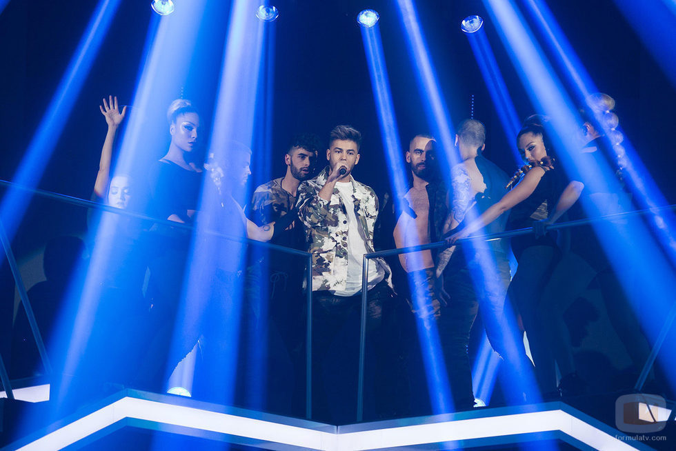Agoney canta "Where Have You Been" en la Gala 12 de 'OT 2017'
