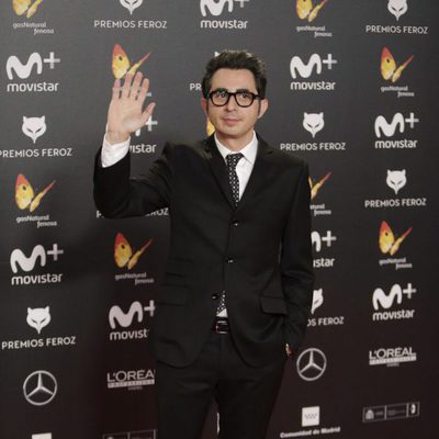 Berto Romero posa en la alfombra roja de los Premios Feroz 2018