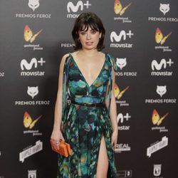 Anna Castillo posa en la alfombra roja de los Premios Feroz 2018