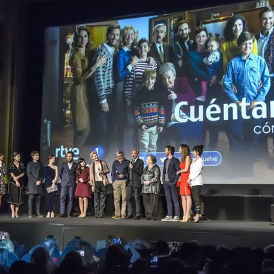 Los actores de la serie presentando el primer episodio de la 19 temporada de 'Cuéntame cómo pasó'