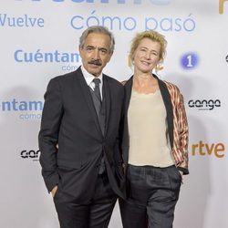 Imanol Arias y Ana Duato en el preestreno de la temporada 19 de 'Cuéntame cómo pasó'