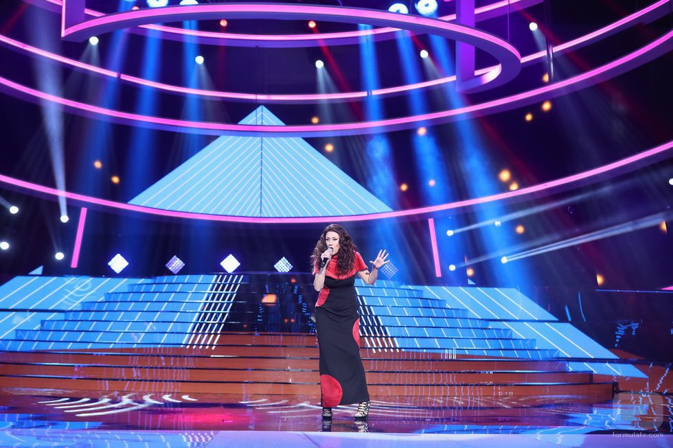 Pepa Aniorte imita a Tamara en la gala 15 de 'Tu cara me suena'