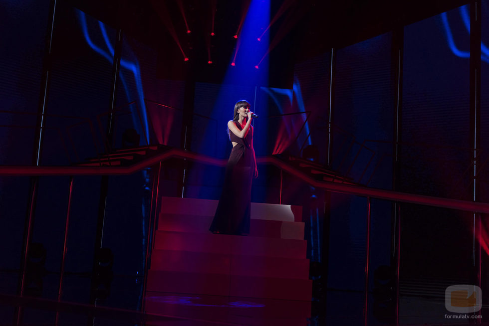 Aitana canta "Arde" en la Gala de Eurovisión de 'OT 2017'
