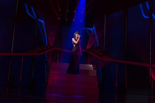 Aitana canta "Arde" en la Gala de Eurovisión de 'OT 2017'