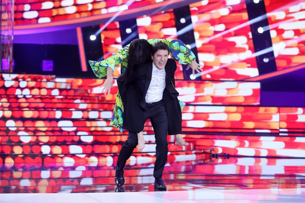 Àngel Llàcer sobre Manel Fuentes en la Gala de Eurovisión de 'Tu cara me suena'