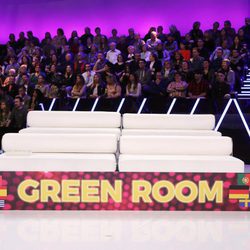 La "Green Room" de la Gala de Eurovisión de 'Tu cara me suena'