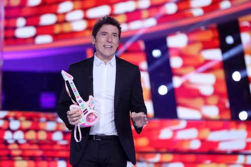 Manel Fuentes en la Gala de Eurovisión de 'Tu cara me suena'