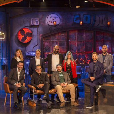 Los equipos de 'Late Motiv', 'La Resistencia' y 'LocoMundo' en el segundo aniversario de #0