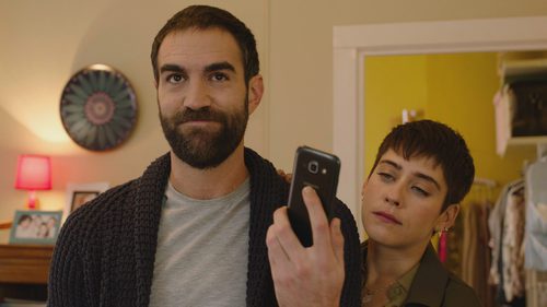 Jon Plazaola y María León en la cuarta temporada de 'Allí abajo'