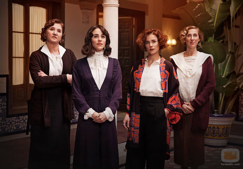 Ana Wagener, Macarena García, Patricia López Arnaiz y Cecilia Freire en 'La otra mirada'