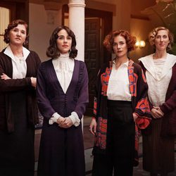 Ana Wagener, Macarena García, Patricia López Arnaiz y Cecilia Freire en 'La otra mirada'
