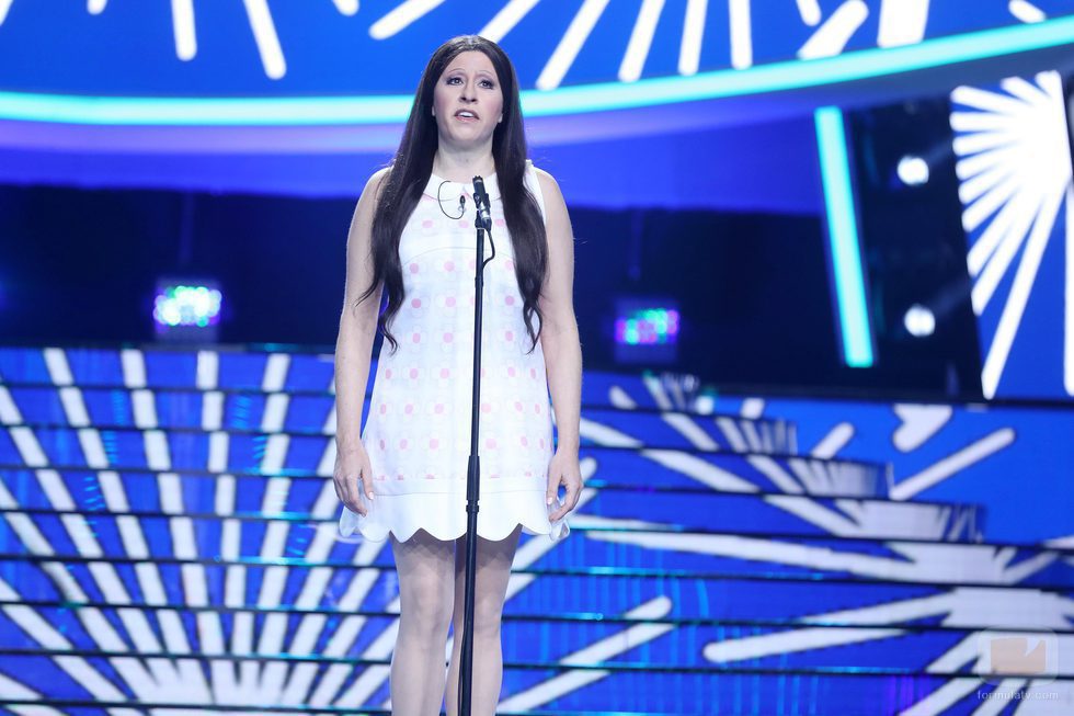 La terremoto de Alcorcón es Massiel en la gala de Eurovisión de 'Tu cara me suena'