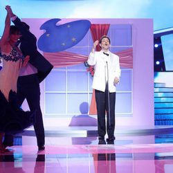 Miquel Fernández es Domenico Modugno en la gala de Eurovisión de 'Tu cara me suena'