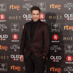 Unax Ugalde posa en la alfombra roja de los Premios Goya 2018 