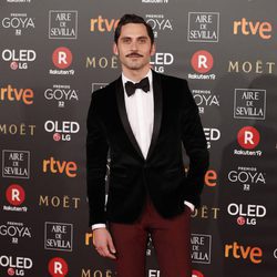 Paco León en la alfombra roja de los Goya 2018
