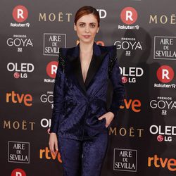 Leticia Dolera posa en la alfombra roja de los Premios Goya 2018