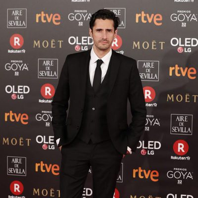 Juan Diego Botto posa durante la alfombra roja de los Premios Goya 2018