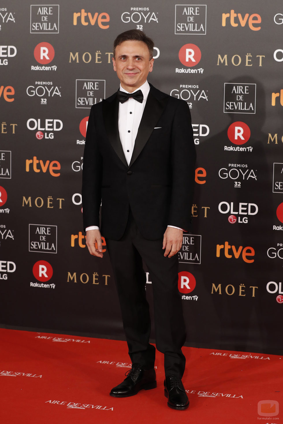 José Mota posa en la alfombra roja de los Premios Goya 2018