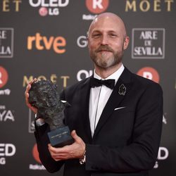 Mikel Serrano, de "Handia" con su Goya 2018 a Mejor dirección artística