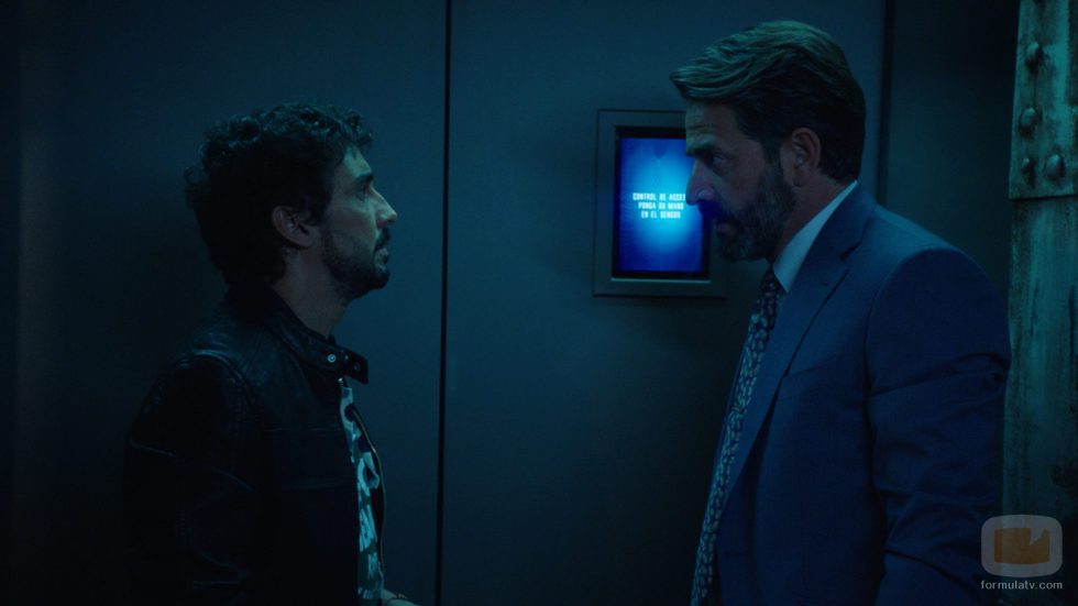 Canco Rodríguez y Antonio Garrido frente a frente en 'Cuerpo de élite' de Antena 3