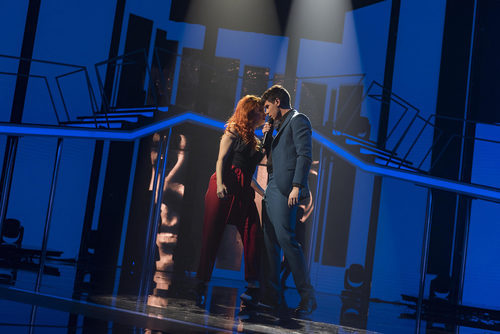 Alfred actuó junto a Vicky Gómez en la final de 'OT 2017'