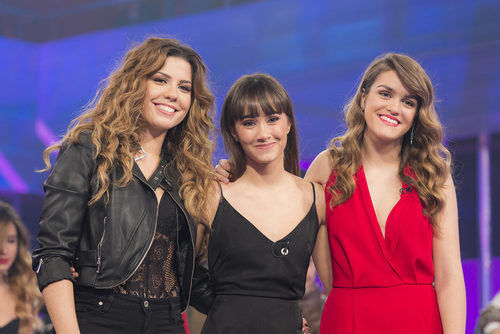Amaia, Aitana y Miriam, finalista de 'OT 2017'