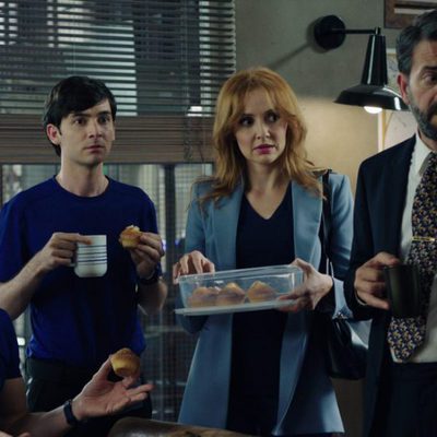Octavi Pujades, Álvaro Fontalba, Cristina Castaño y Antonio Garrido en 'Cuerpo de élite'