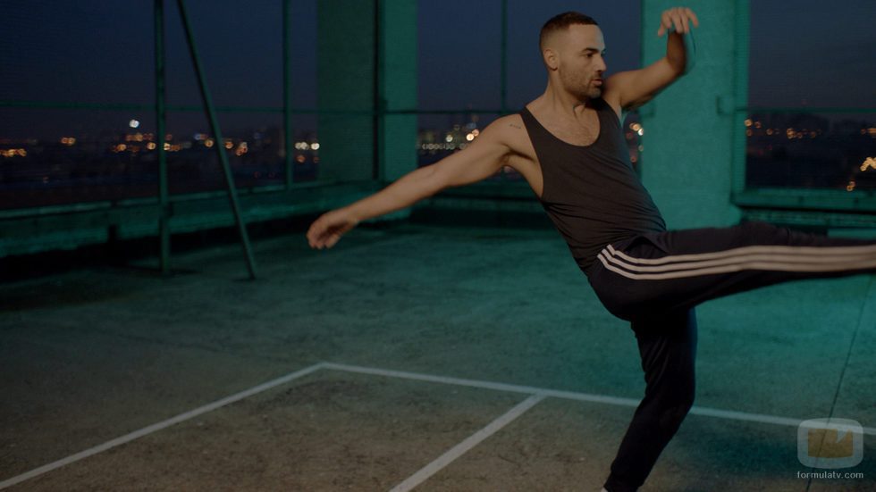 Iker Carrera, profesor de la escuela de 'Fama a bailar' en su etapa en #0