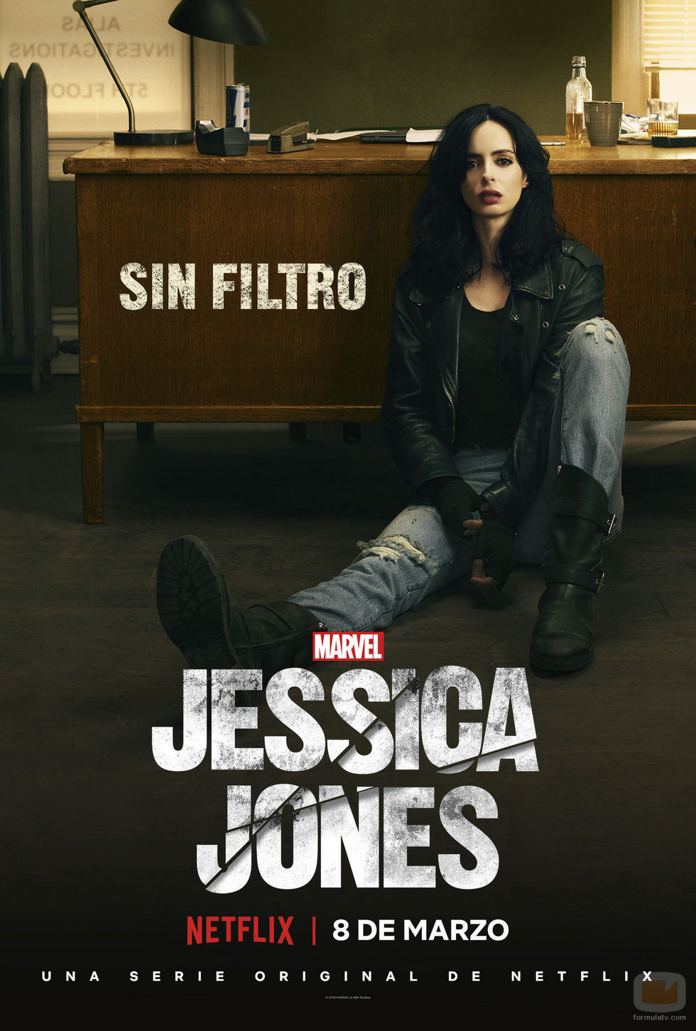 Póster de la segunda temporada de 'Jessica Jones'
