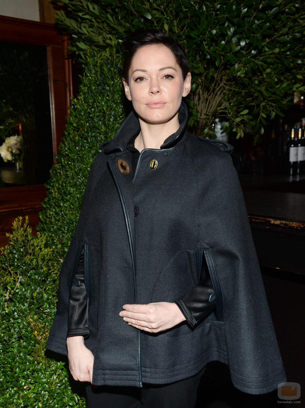 Rose McGowan posa en el Tribeca Film Institute