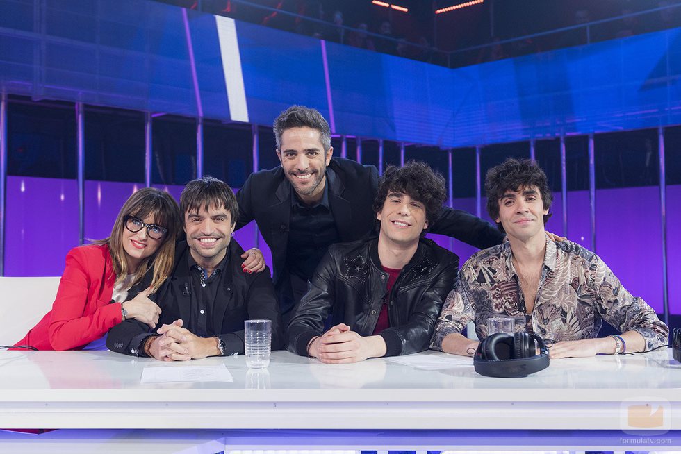 Noemí Galera, Manu Guix, Roberto Leal y los Javis en la Gala Fiesta de 'OT 2017'
