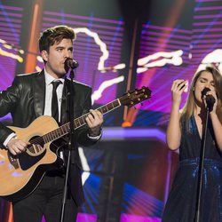 Roi y Amaia cantan "Shape of you" en la Gala Fiesta de 'OT 2017'