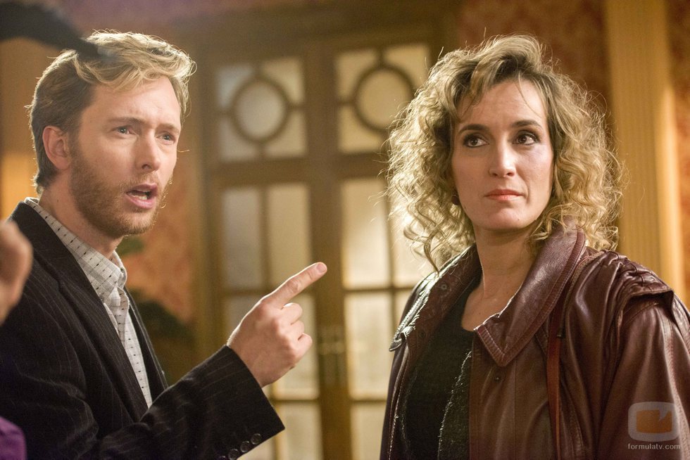 Cristina Alcázar y Pablo Rivero, en el segundo capítulo de la 19ª temporada de 'Cuéntame cómo pasó'