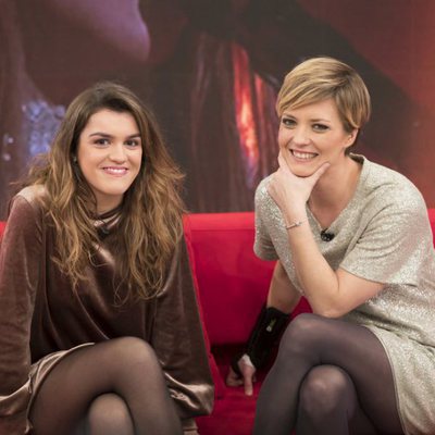 Amaia junto a María Casado en 'La mañana' de la 1