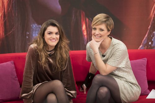 Amaia junto a María Casado en 'La mañana' de la 1
