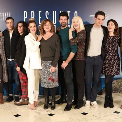 Todos los actores de 'Presunto culpable' en la presentación de la serie