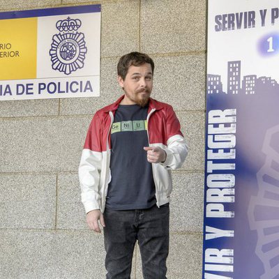 Jimmy Barnatán en la presentación de la segunda temporada de 'Servir y proteger'
