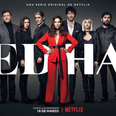 Los protagonistas de 'Edha', la primera serie original de Netflix Argentina