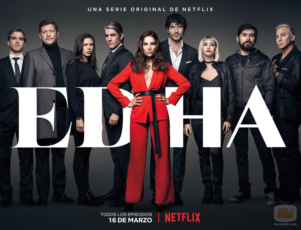 Los protagonistas de 'Edha', la primera serie original de Netflix Argentina