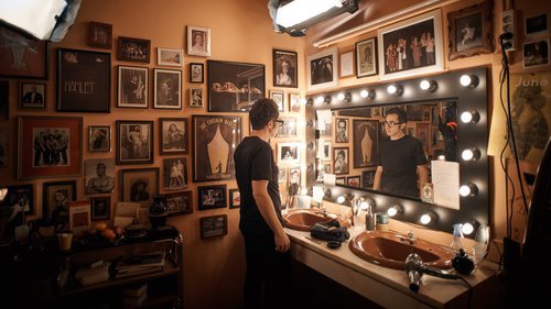 Berto, antes de salir a escena en 'Mira lo que has hecho'