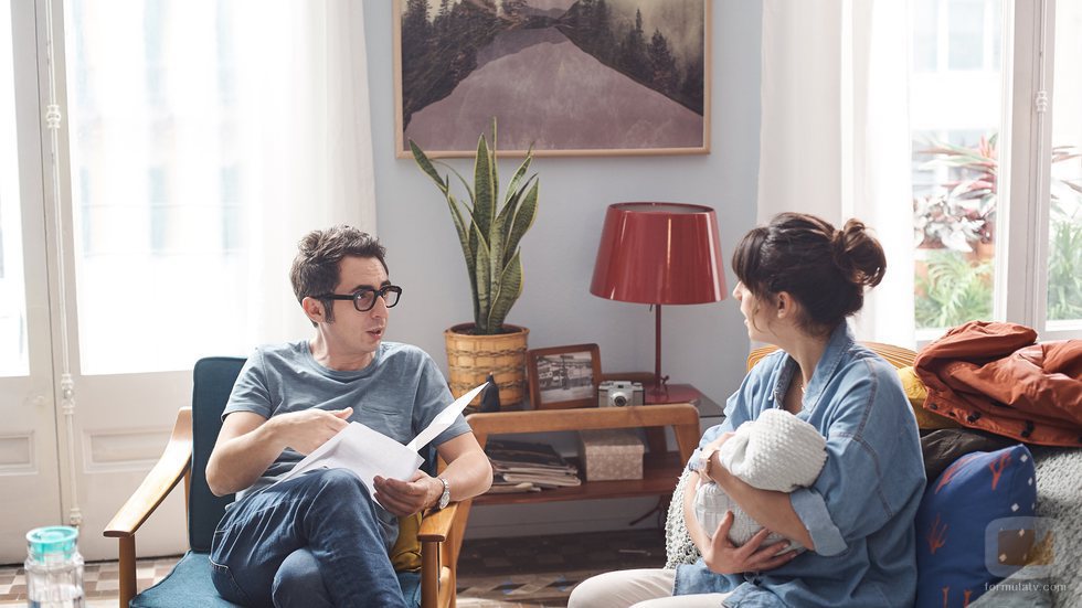 Berto, Sandra y su hijo en 'Mira lo que has hecho'