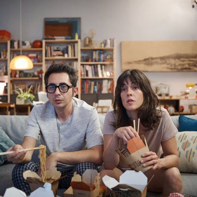 Berto y Sandra comen en 'Mira lo que has hecho'