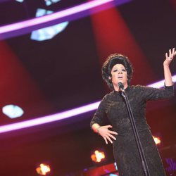 La Terremoto de Alcorcón canta por Shirley Bassey en la gala 19 de 'Tu cara me suena'