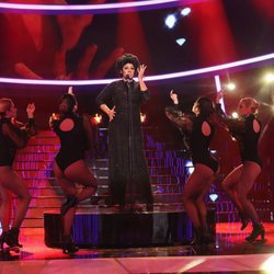 La Terremoto de Alcorcón imita a Shirley Bassey en la segunda semifinal de 'Tu cara me suena'