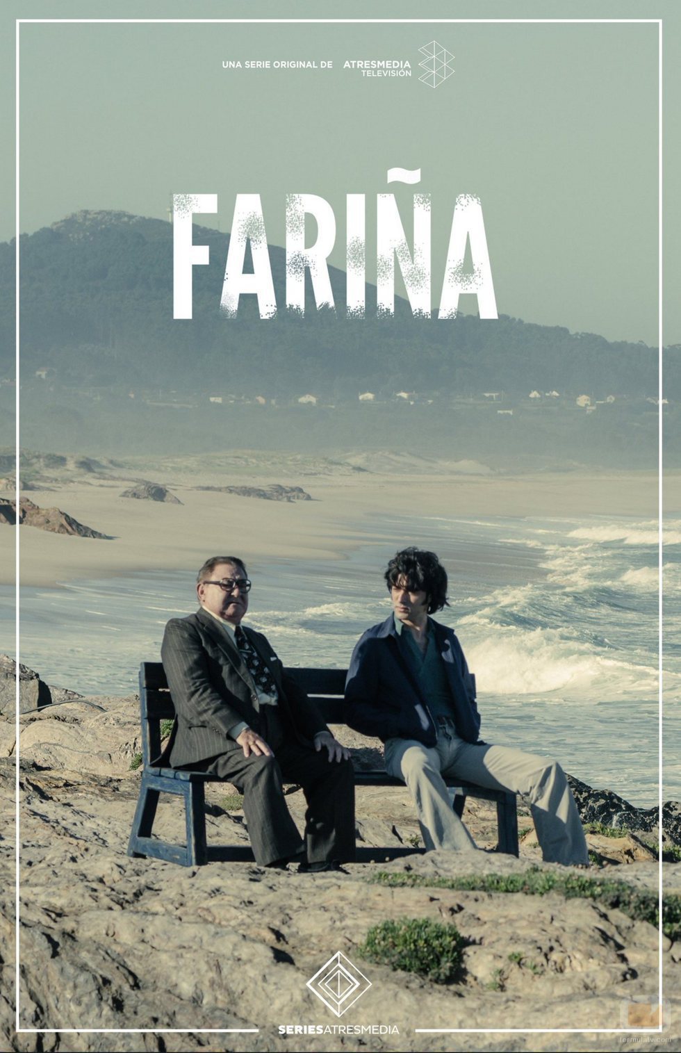 Póster de 'Fariña', serie de Antena 3 protagonizada por Javier Rey