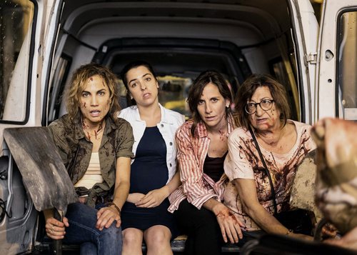 Toni Acosta, Malena Alterio, Nuria Herrero y Mamen Garci?a en 'Señoras del (h)AMPA'