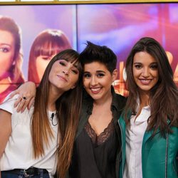 Aitana, Alejandra Castelló y Ana Guerra en 'Hora Punta'