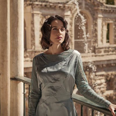 Macarena García en el rodaje de 'La otra mirada'