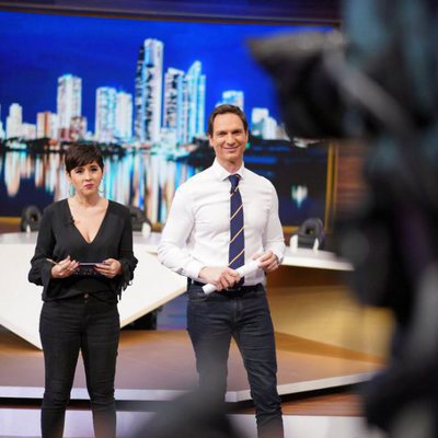 Alejandra Castelló y Javier Cárdenas presentan 'Hora punta' en TVE