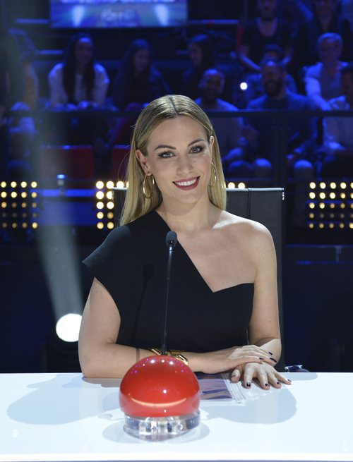 Edurne en la primera semifinal de la tercera edición de 'Got Talent'